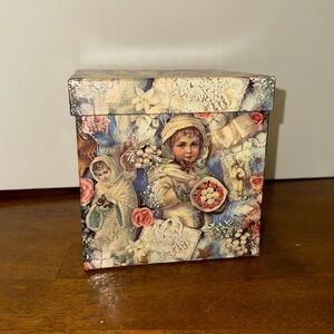 Angel decorative box